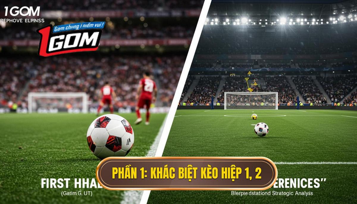 Phần 1 Nền Tảng – Sự Khác Biệt Cốt Lõi Giữa Kèo Hiệp 1 Và Hiệp 2