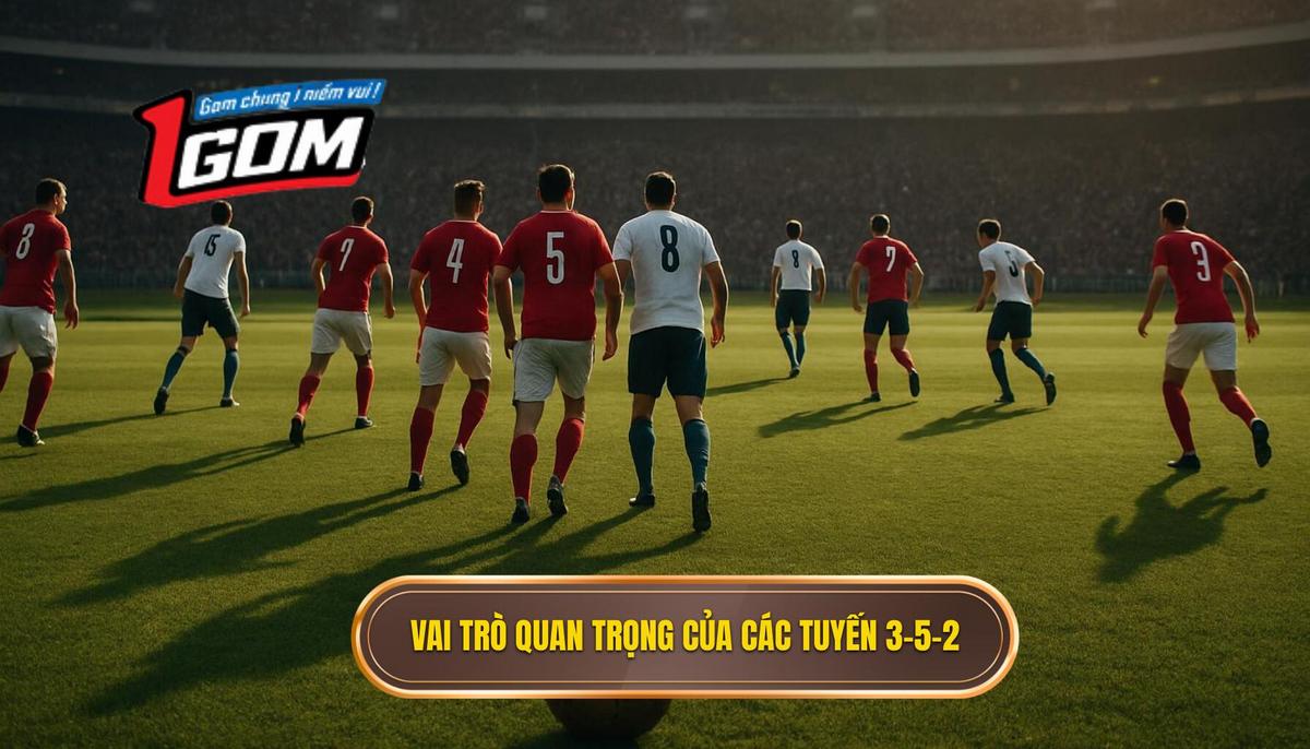 Vai Trò Then Chốt Của Các Tuyến Trong 3 5 2 Tấn Công