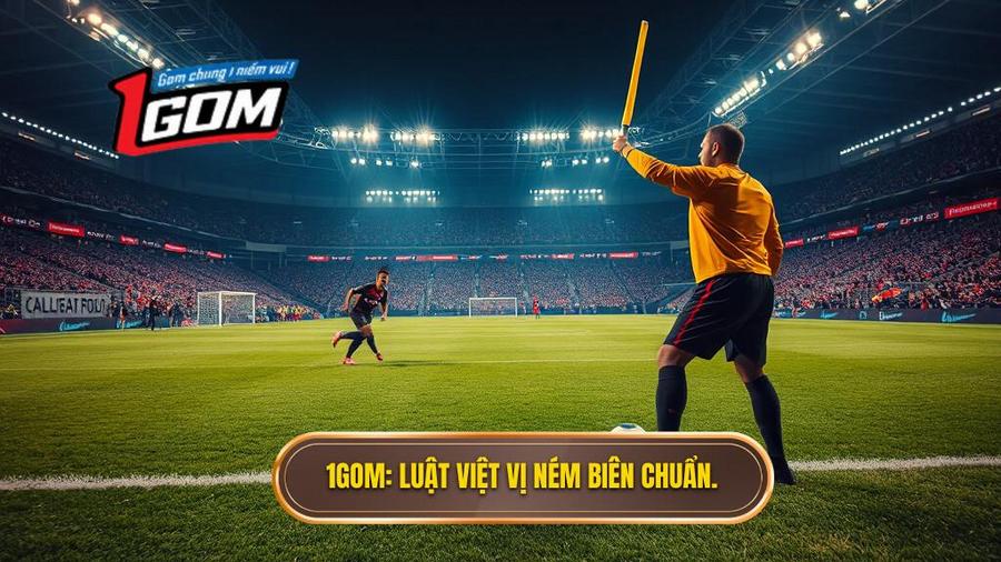 Việt vị khi nhận bóng từ quả ném biên
